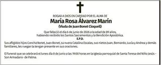 María Rosa Álvarez Marín