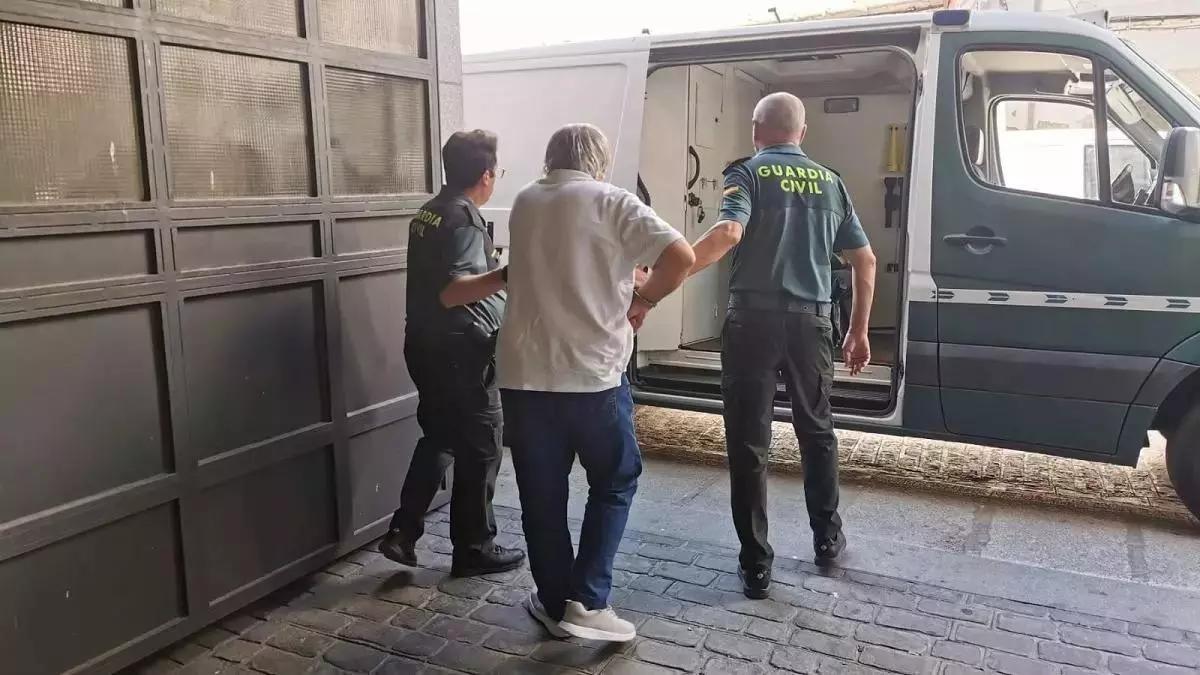 La Guardia Civil detiene al presunto aputor del apuñalamiento en un bar de Pozoblanco, en julio de 2024.