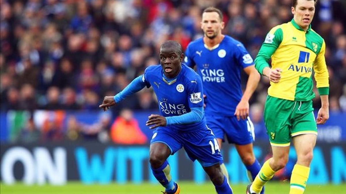 Kanté es titular indiscutible en el Leicester