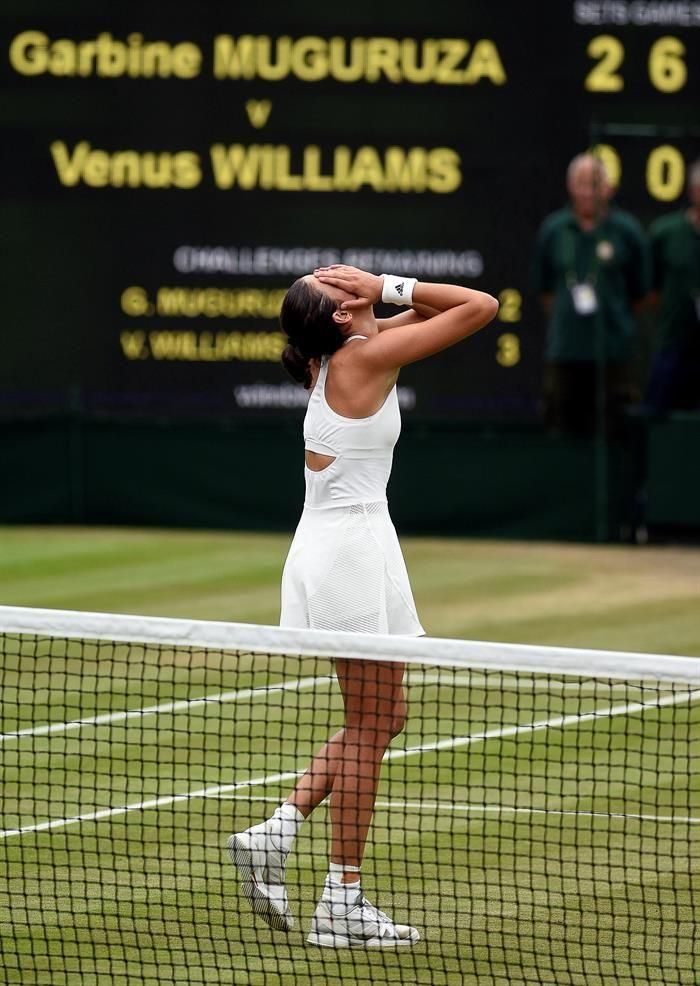 Imágenes de la victoria de Muguruza