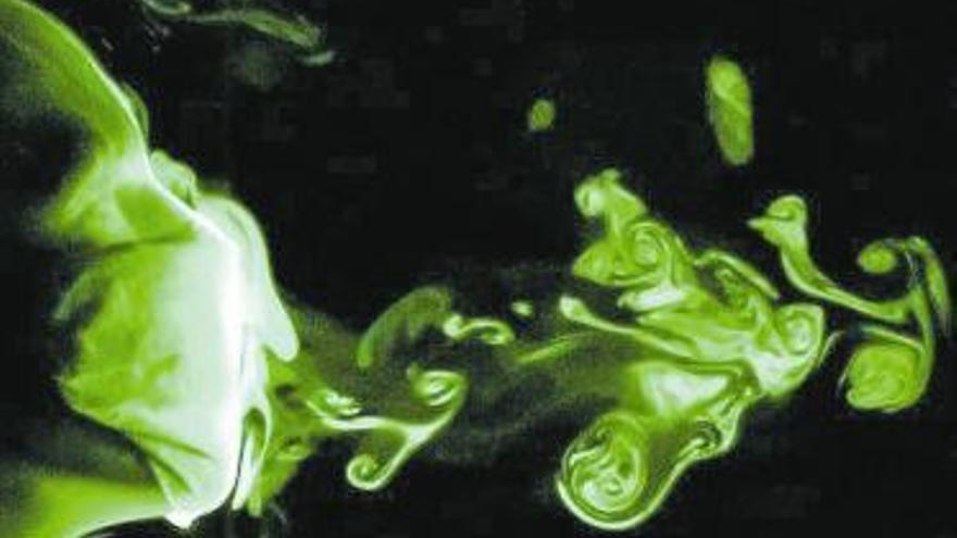 Imagen de una investigación sobre aerosoles.