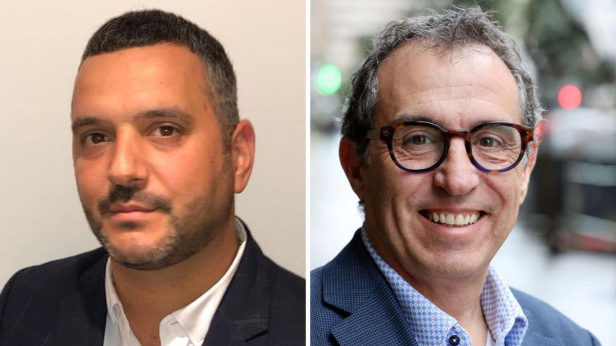 Iván Sánchez y César Ballesteros.