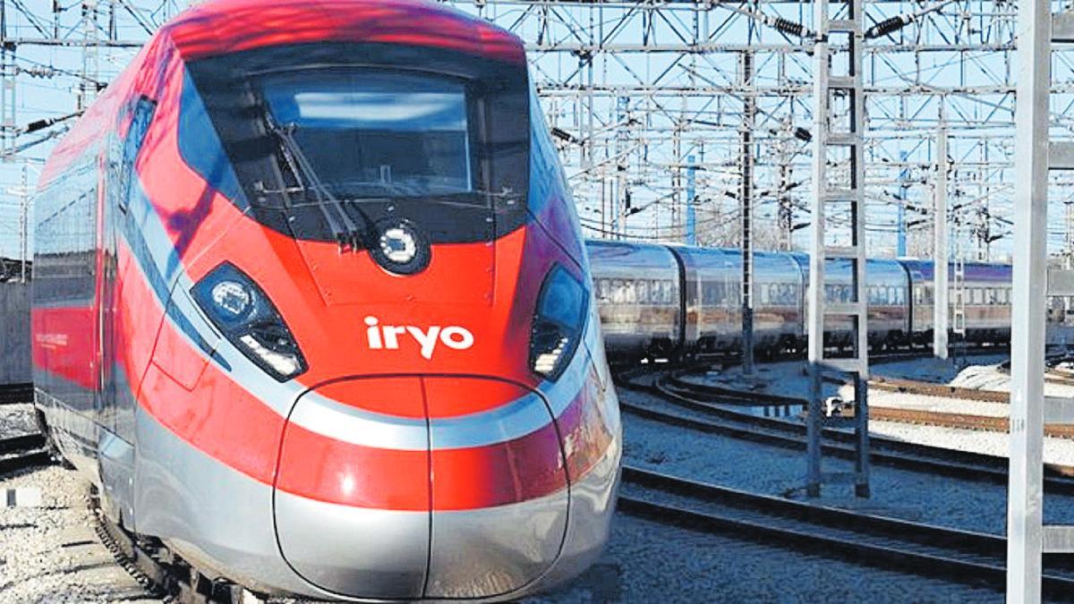 Un tren de Iryo