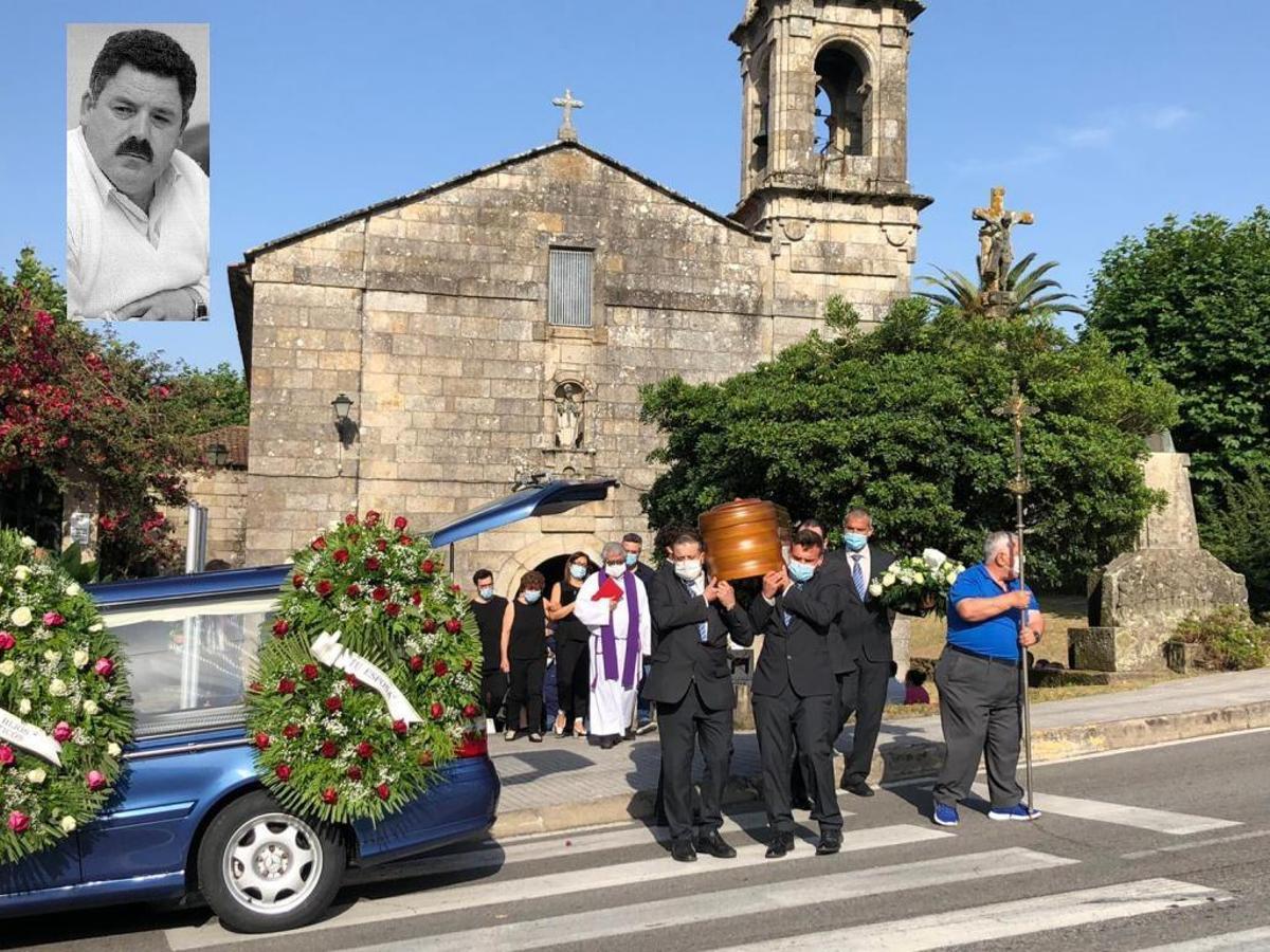 El entierro del exconcejal Francisco Fontán Gómez, ayer