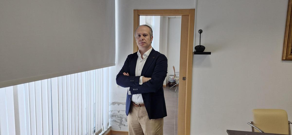 El alcalde de A Guarda, Roberto Carrero.