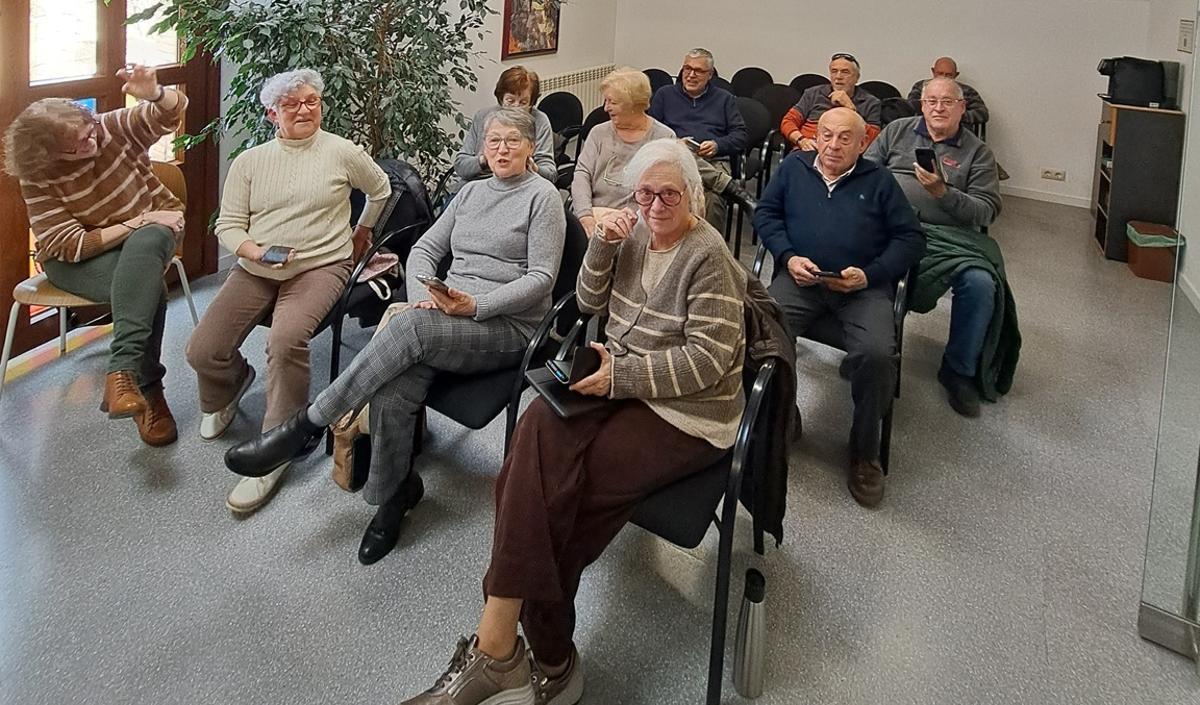 Gent gran paricipants dels cursos