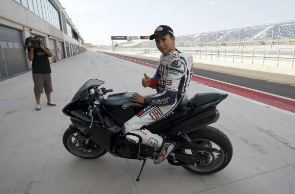 Jorge Lorenzo prueba MotorLand