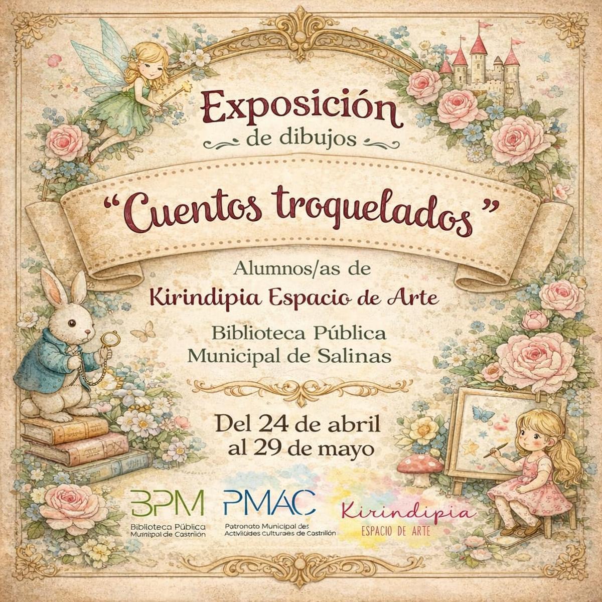 Día del libro en la biblioteca de Salinas.