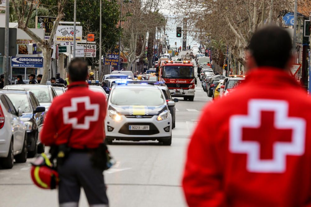 Un herido en una explosión de gas en un restaurante de Benidorm