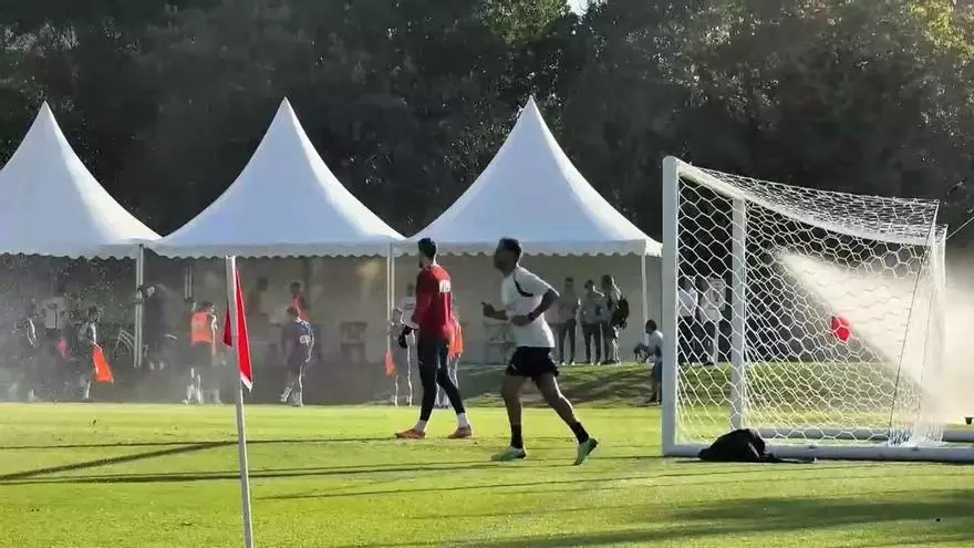 Portugal realiza segundo día de entrenamiento de cara al amistoso contra México
