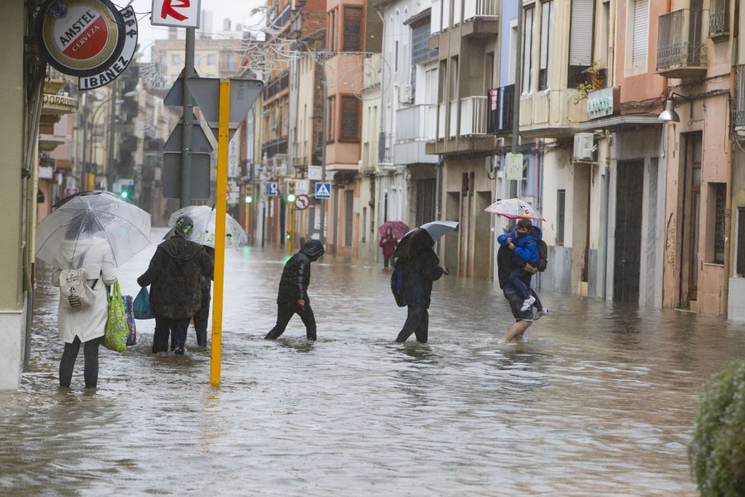 Las imágenes de la tormenta