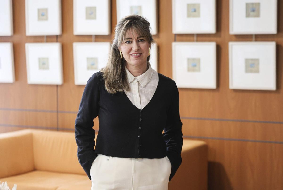Catalina Barceló, en la sede del Diario de Ibiza. | TONI ESCOBAR
