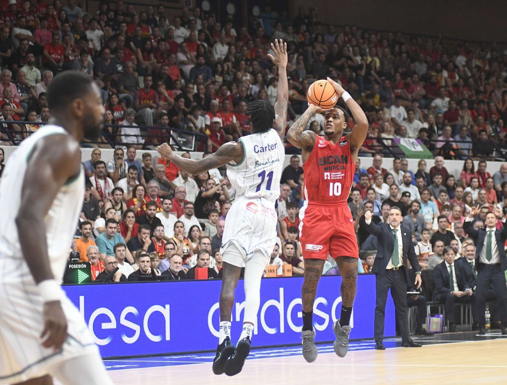 Todas las imágenes de la semifinal de la Supecopa entre el UCAM Murcia y el Unicaja