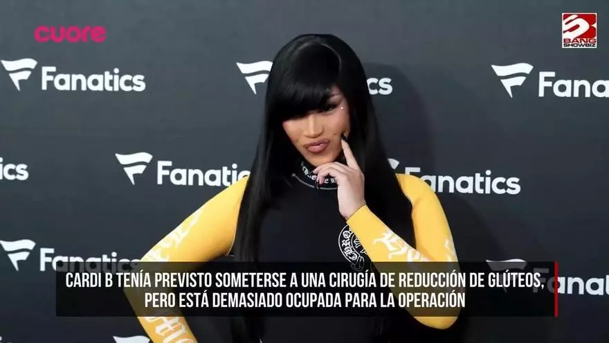 Cardi B y el motivo por el que no se someterá a su gluteoplastia programada: "Parece perfecta, sí, pero no lo es"
