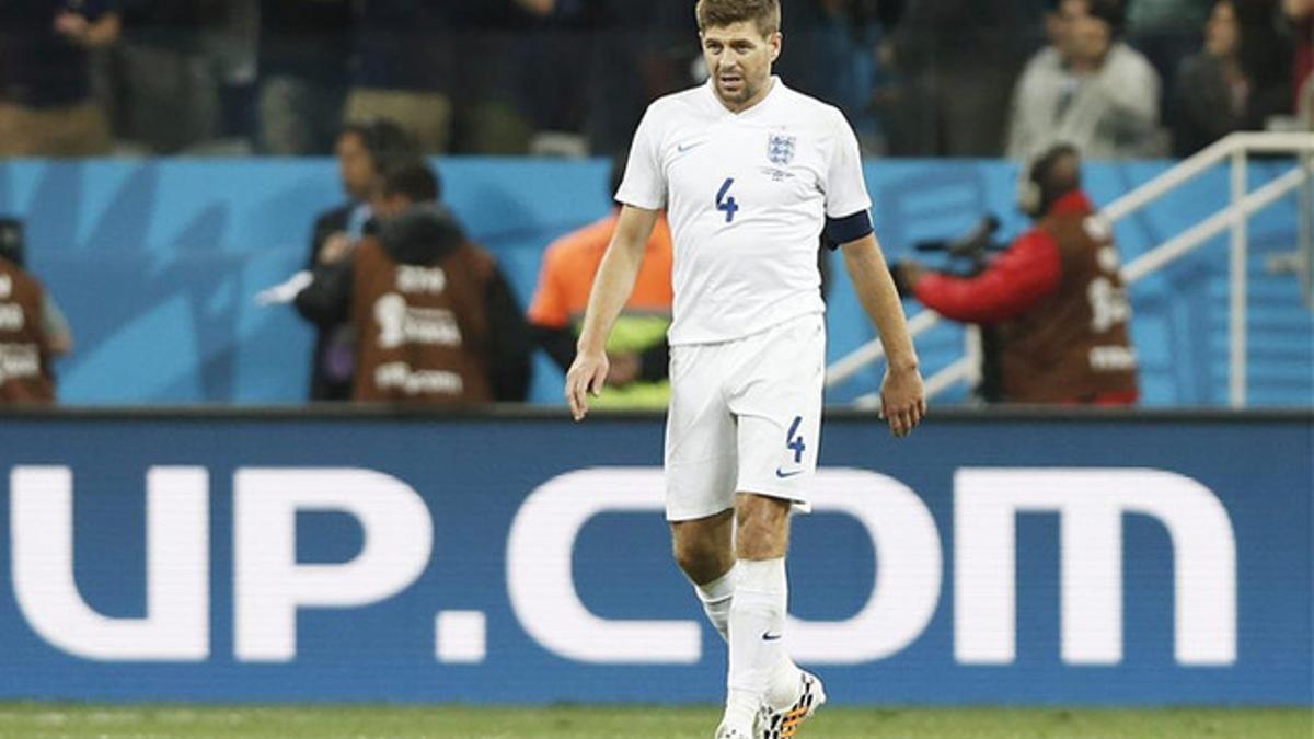 Steve Gerrard no volverá a jugar con Inglaterra