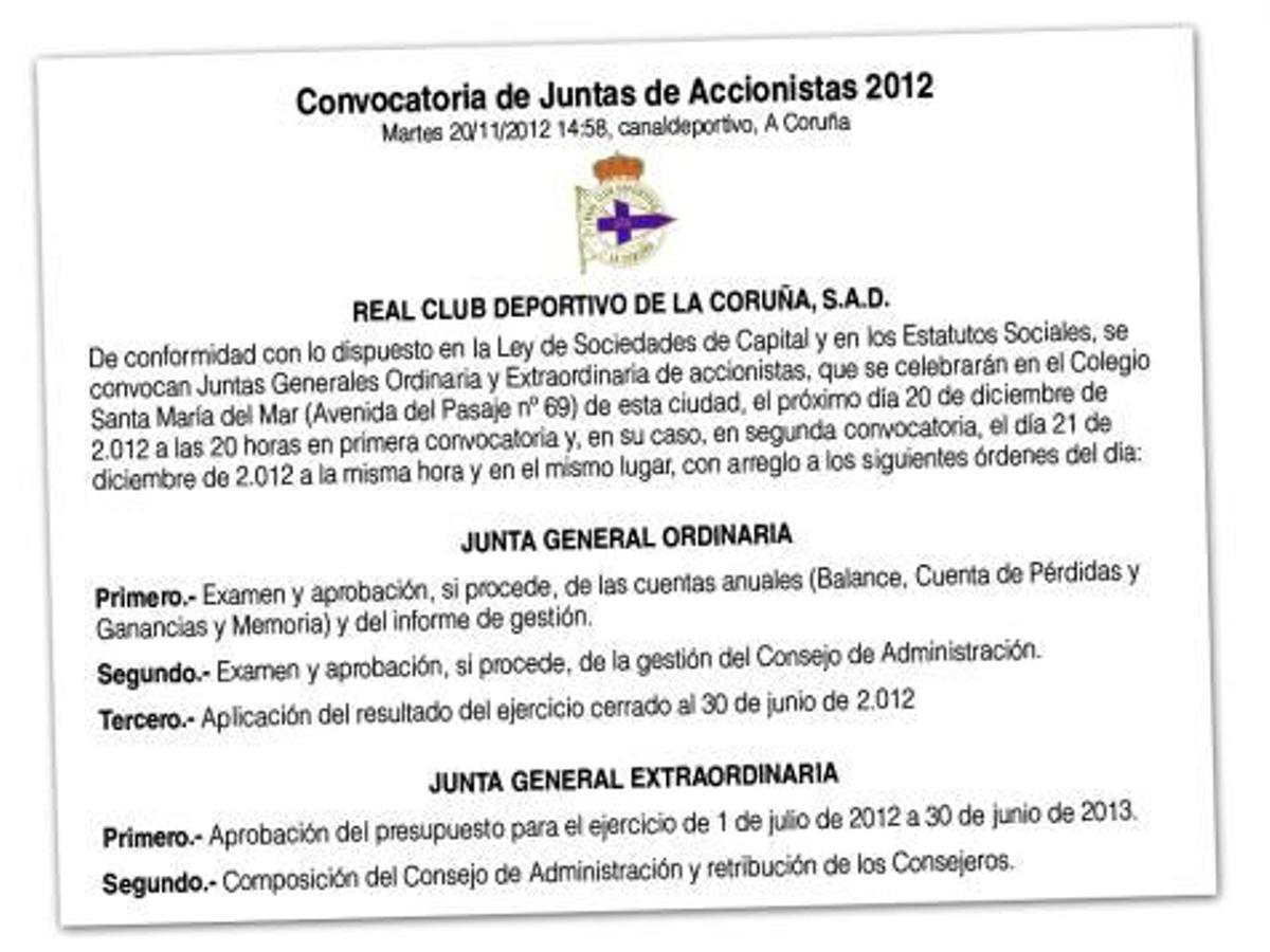 Lendoiro negocia con Hacienda en Madrid el levantamiento del embargo