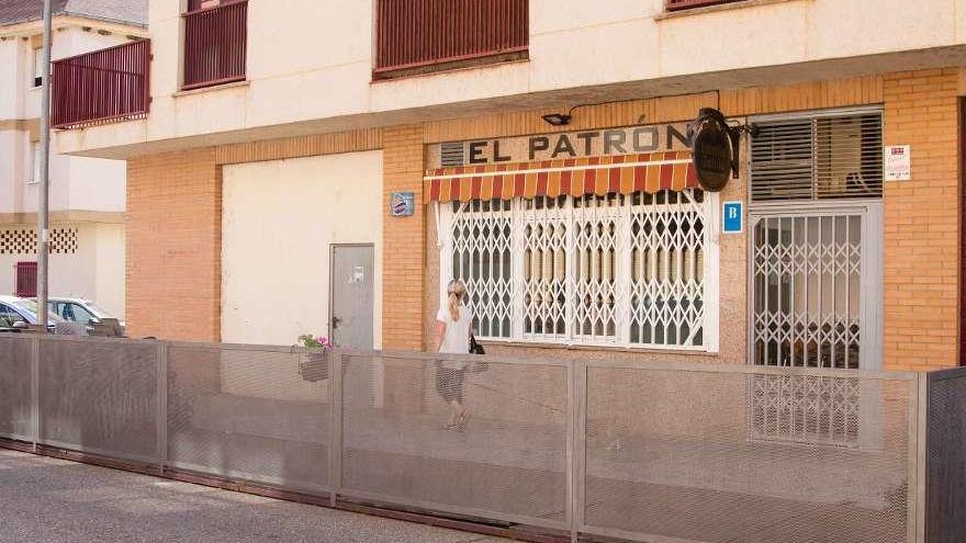 Bar El Patrón, de Pinilla, asaltado por los ladrones cuando el dueño estaba a punto de cerrar.