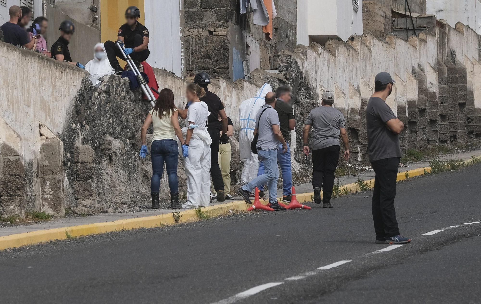 Reconstrucción de la menor quemada en La Isleta