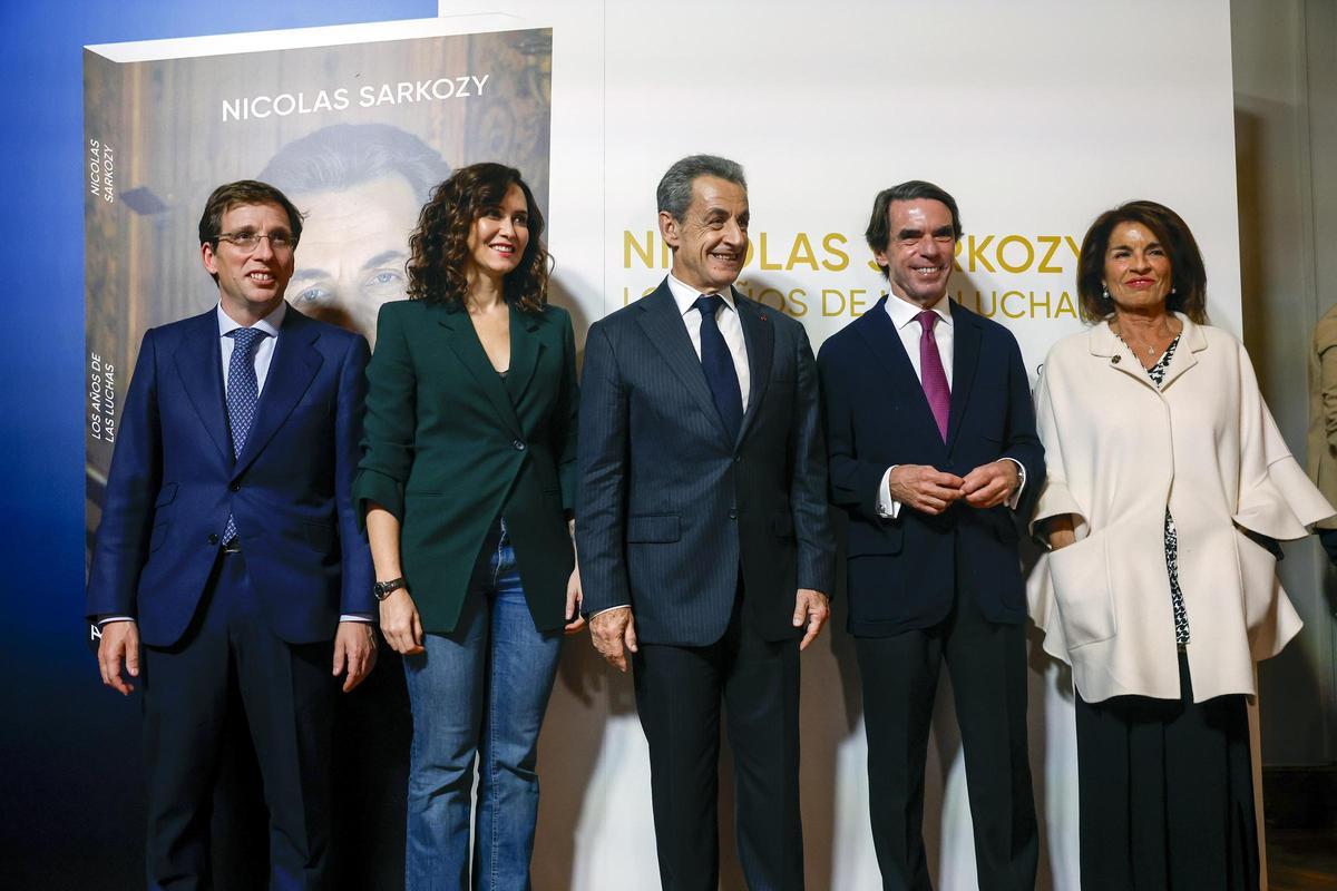 Presentación del libro de Nicolas Sarkozy