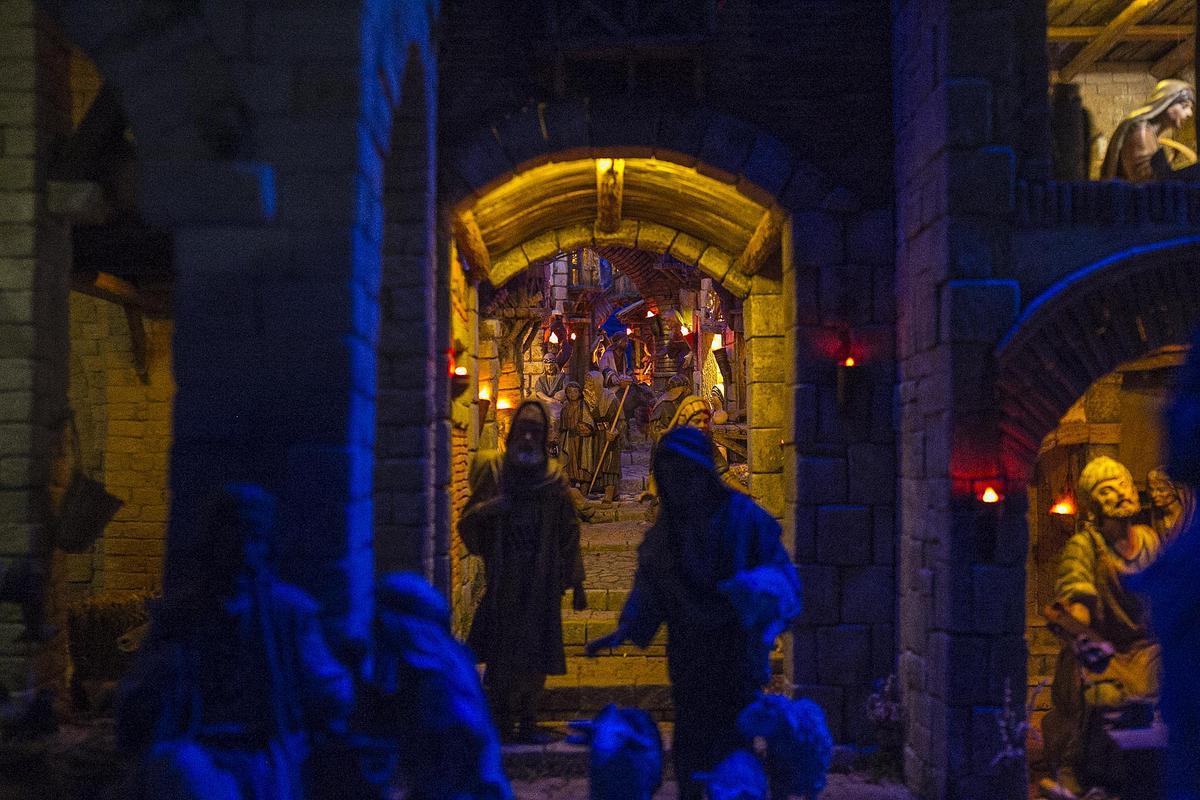 Así es el Belén de Nuevo Centro para la Navidad 2022