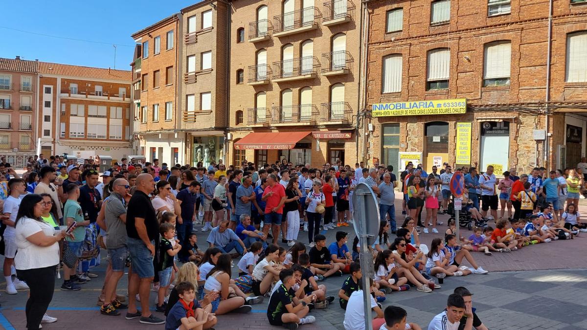 La plaza de la Madera vuelve a ser el punto de encuentro.