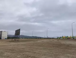 Reabre el gran «leiraparking» gratuito de Praia América