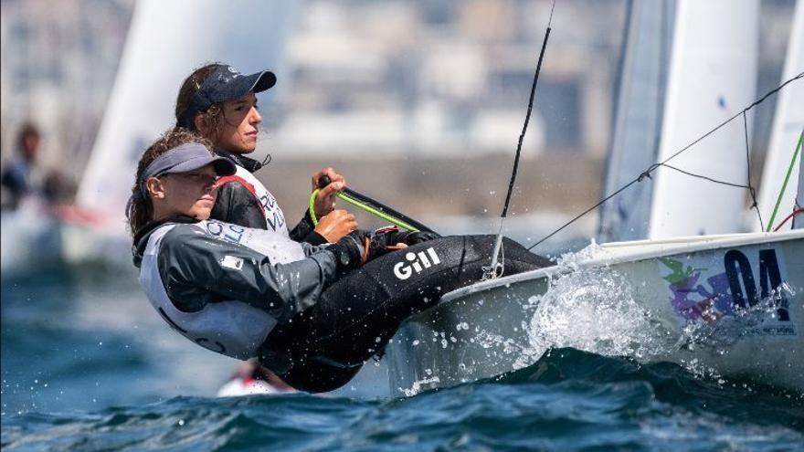 Las regatistas del Real Club Náutico de Valencia Irene y Rosario de Tomás, campeonas en el Mundial de Snipe Juvenil