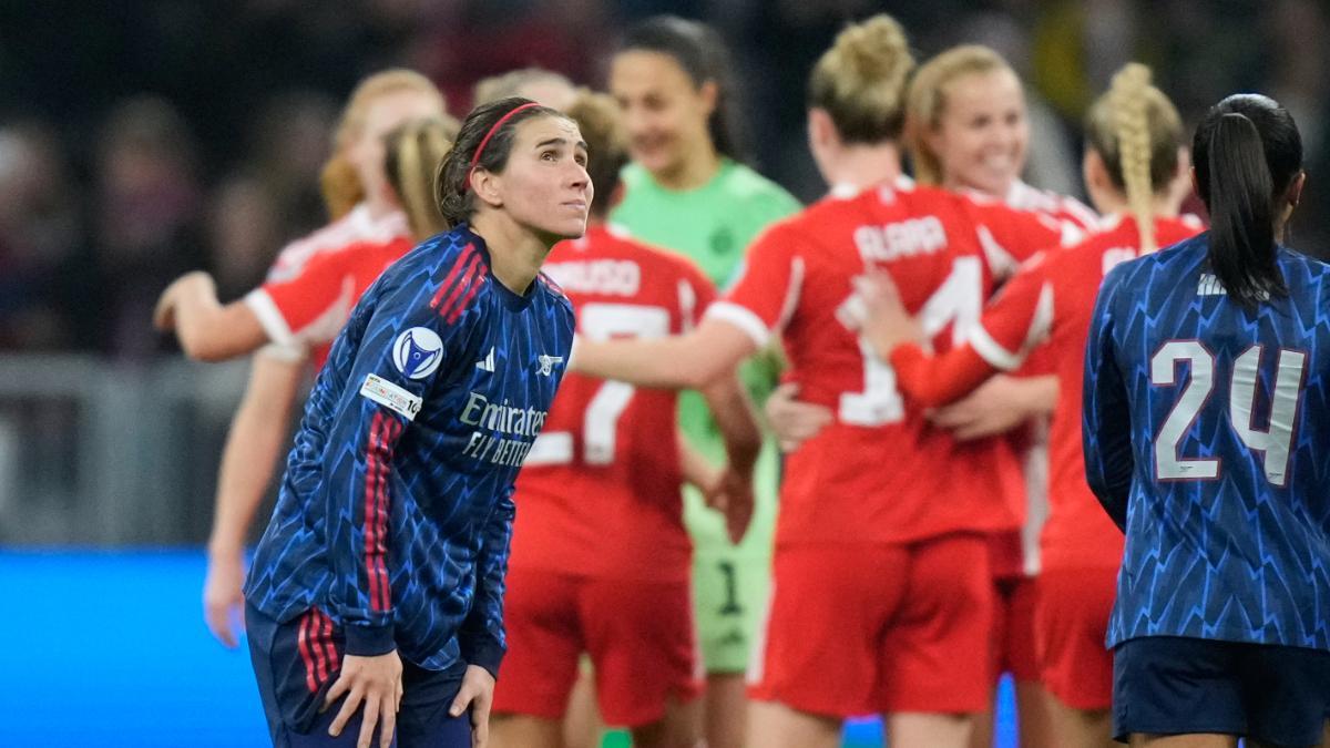 El Arsenal atraviesa una situación delicada en la Champions League Femenina
