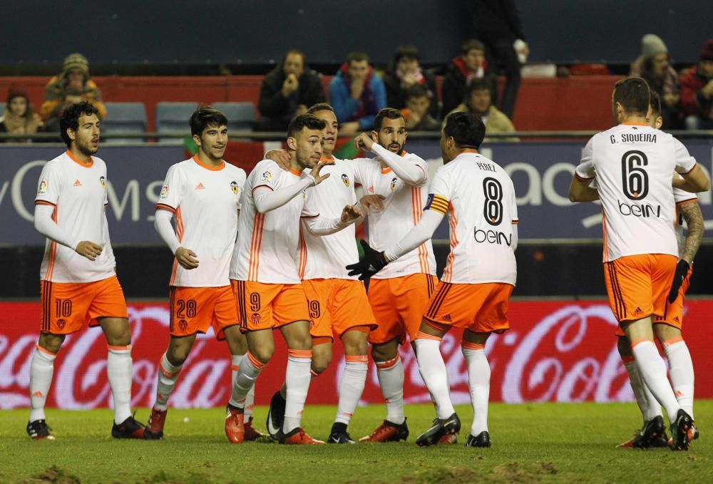 Las imágenes del Osasuna - Valencia