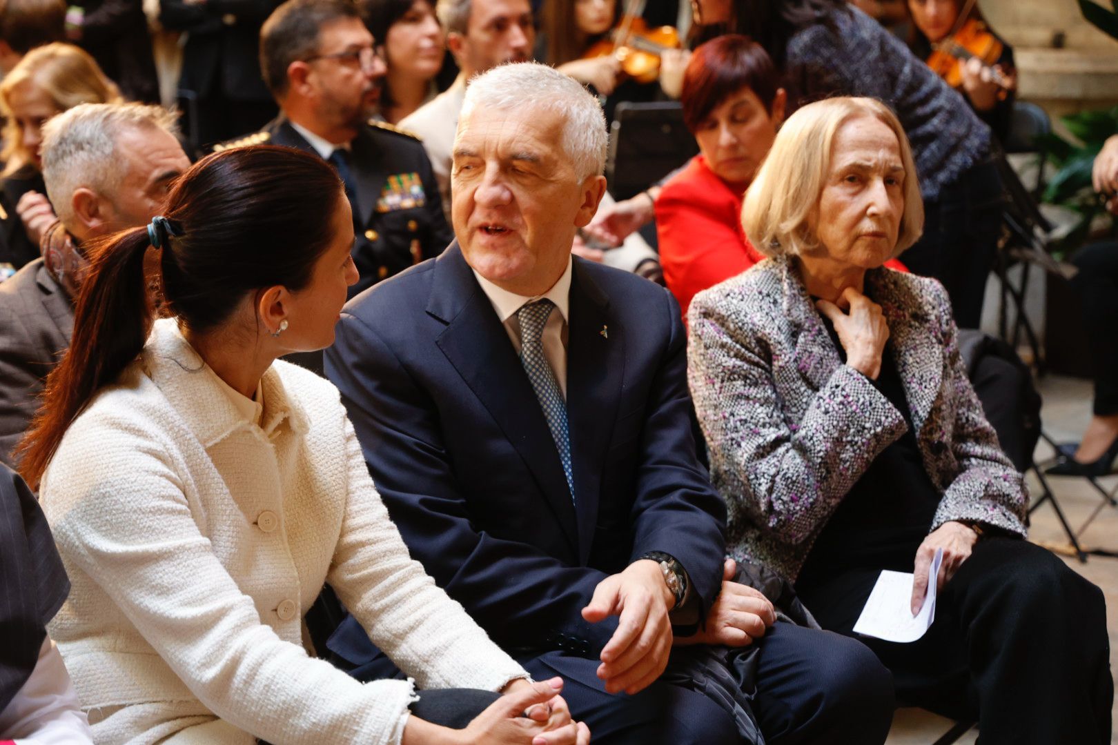 25N: Acto institucional en el Palau de la Generalitat