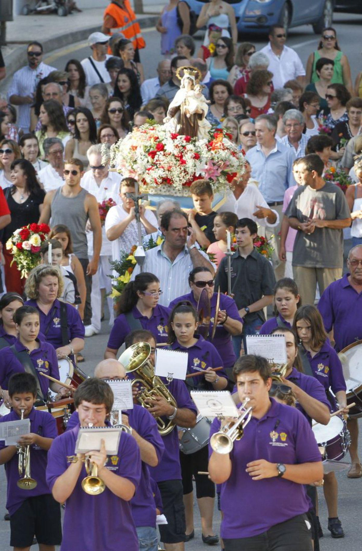 Un momento de la procesión en una imagen de archivo. | D.I.