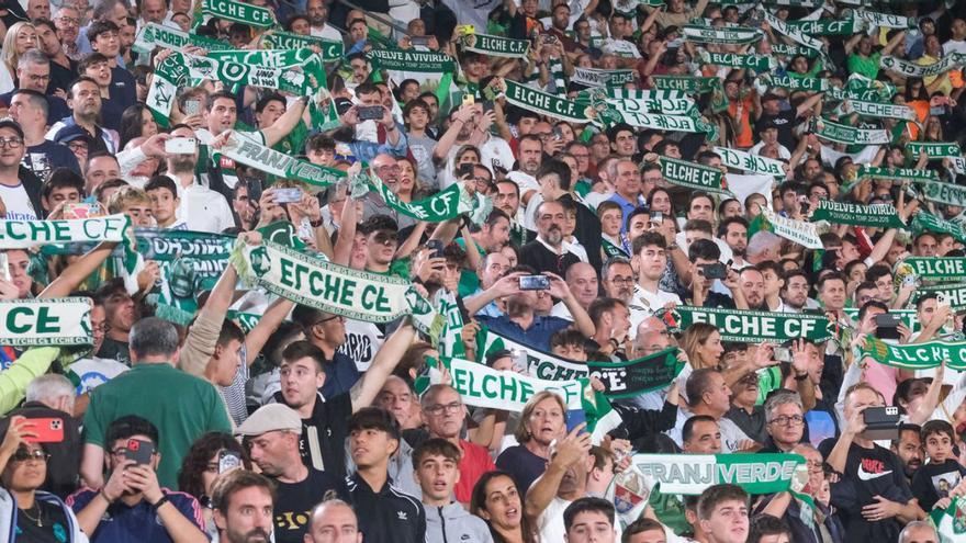El Elche espera mantener la media de 20.000 espectadores por partido