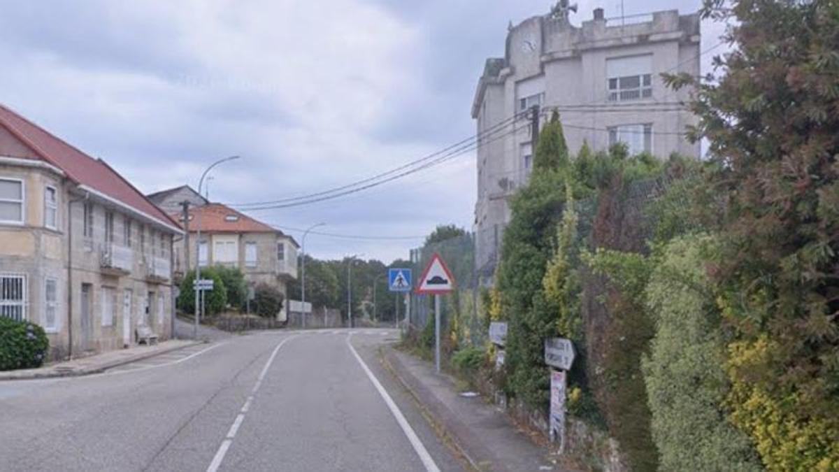 Centro urbano de Moscoso, donde se localiza la sucursal bancaria.