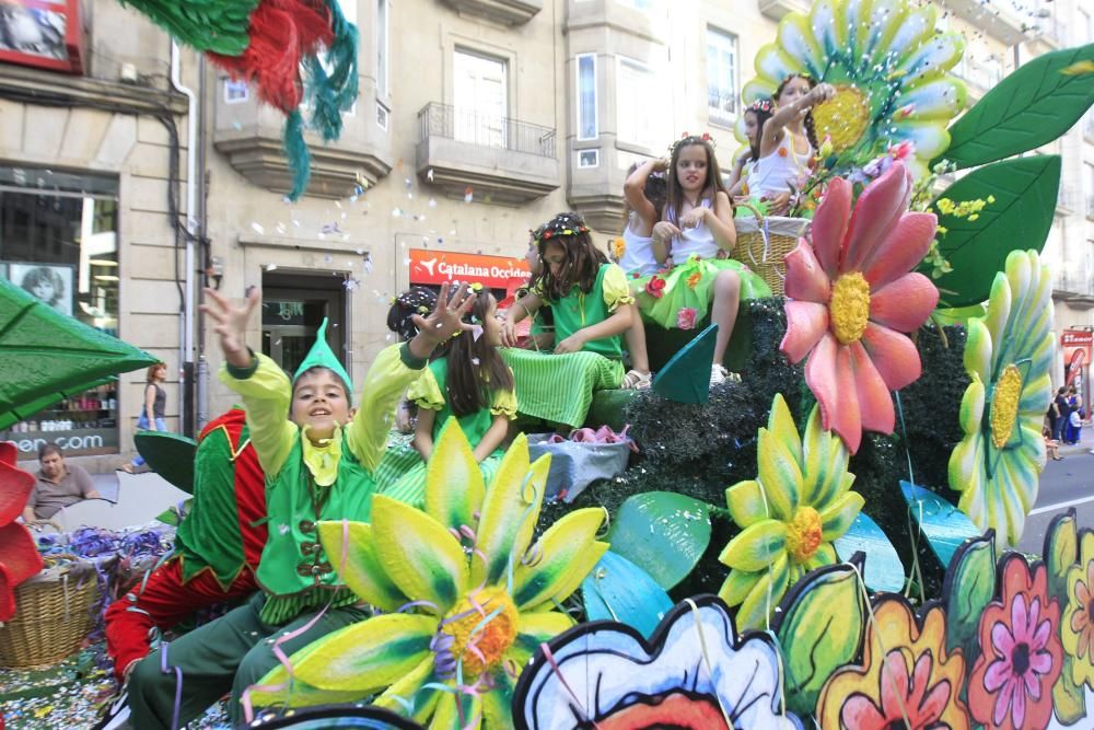 La Batalla de las Flores volvió a repetirse en la ciudad del Miño dos años después