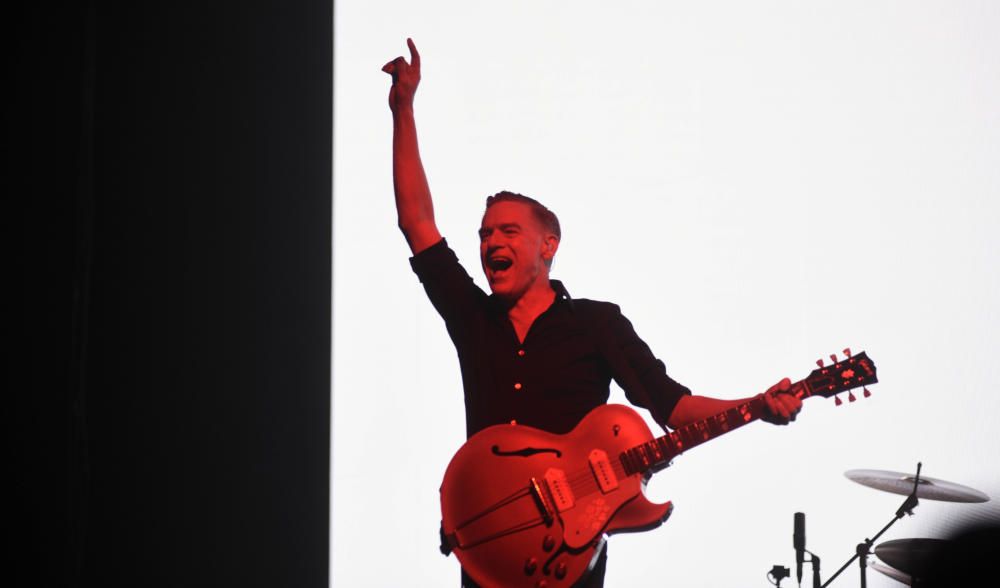''Llenazo'' en el concierto de Bryan Adams en Murcia
