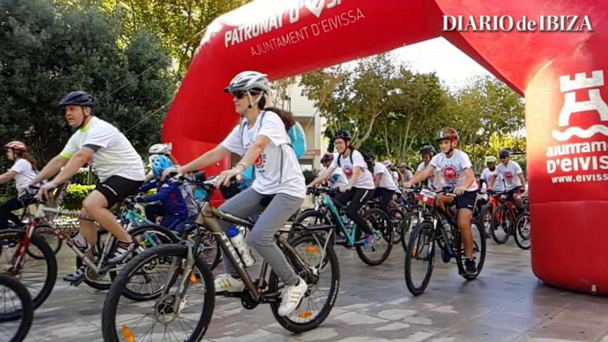 1.066 ciclistas en el Día del Pedal de Ibiza