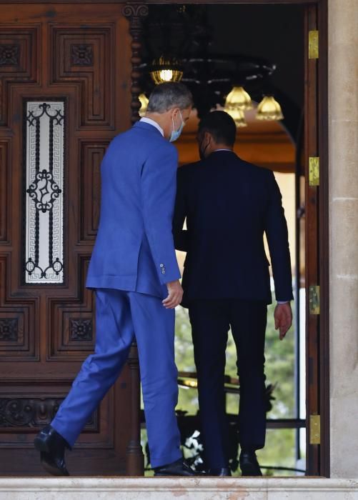 Encuentro del rey Felipe VI con Pedro Sánchez