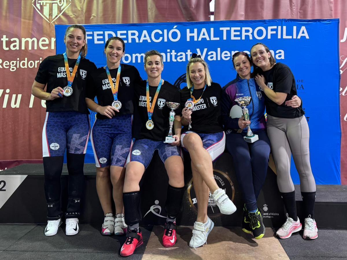 Chicas Master del Club.