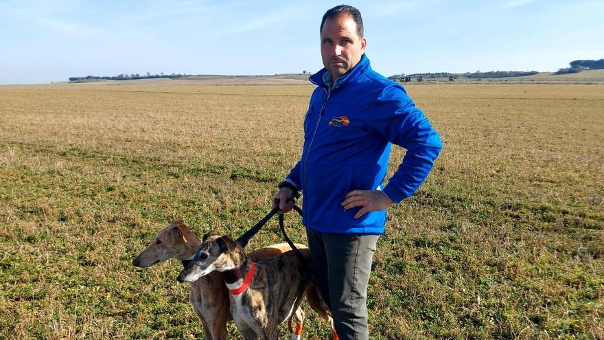 Leyenda de Retumba, finalista del Campeonato de España de Galgos