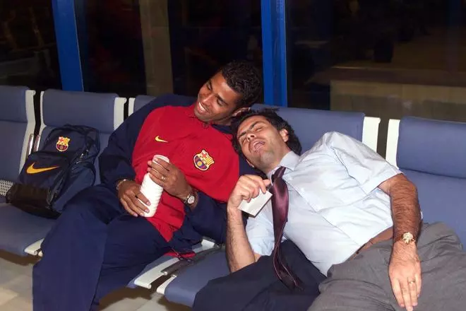 ¡Ver para creer! Las fotos que no recordabas de Mourinho en el Barça