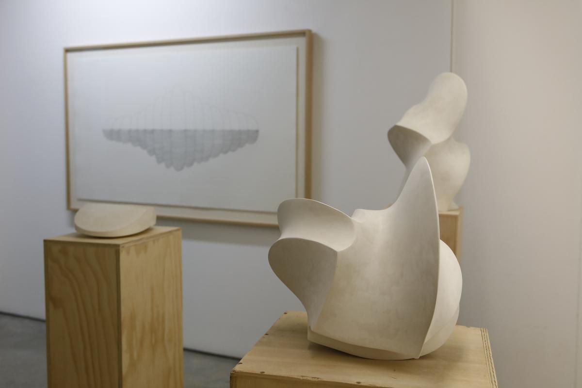 Die Ausstellung &quot;Flobis Enlaire&quot; von Joan Cortés in der Galeria 6A.