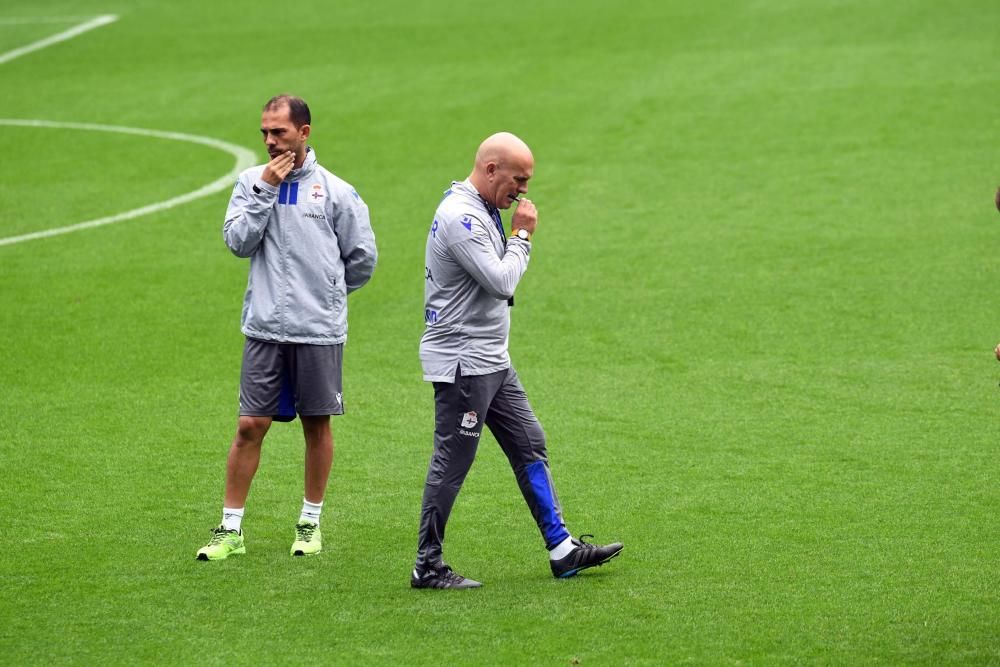 El Dépor prepara en Riazor el duelo de Las Palmas