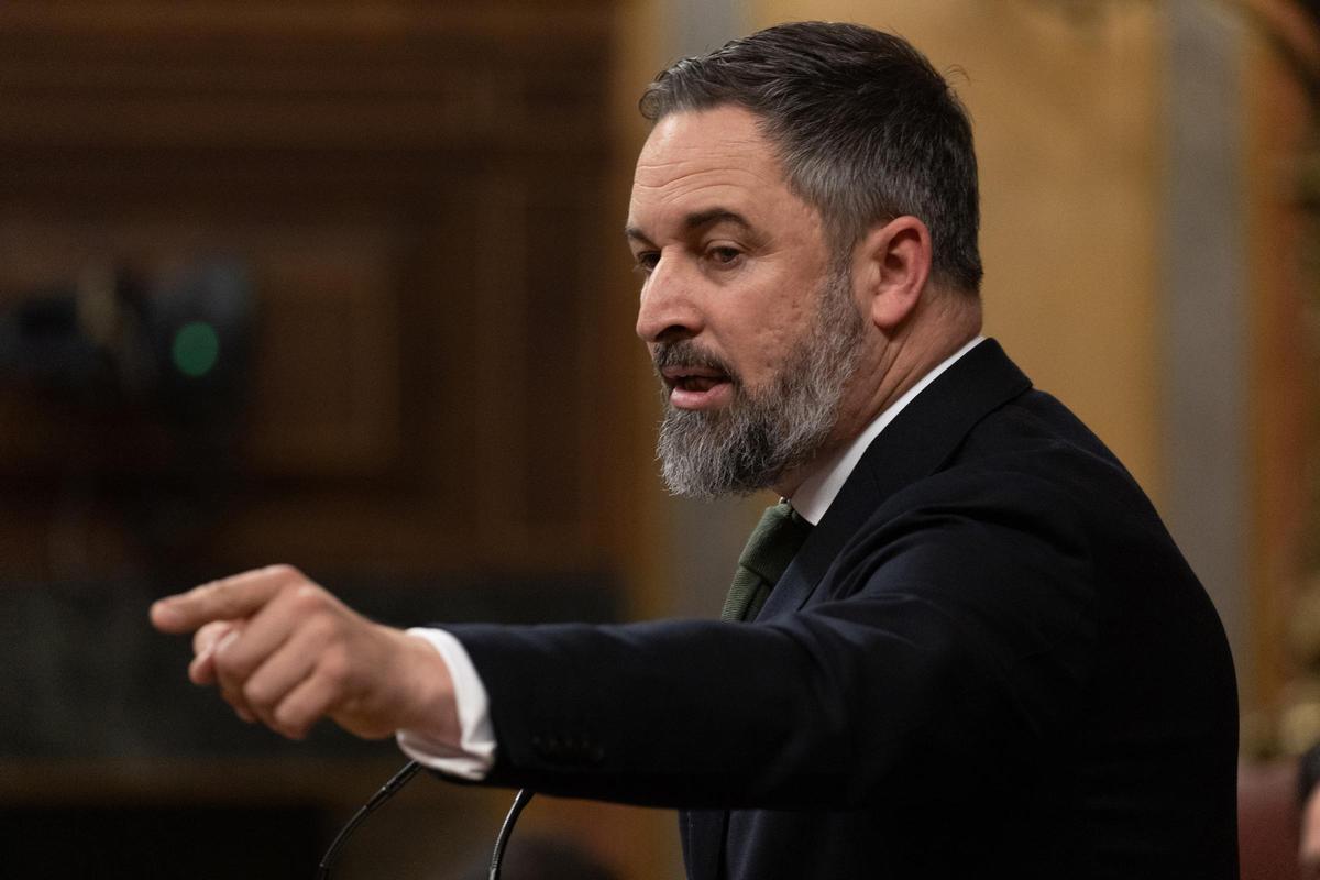 Archivo - El líder de VOX, Santiago Abascal.