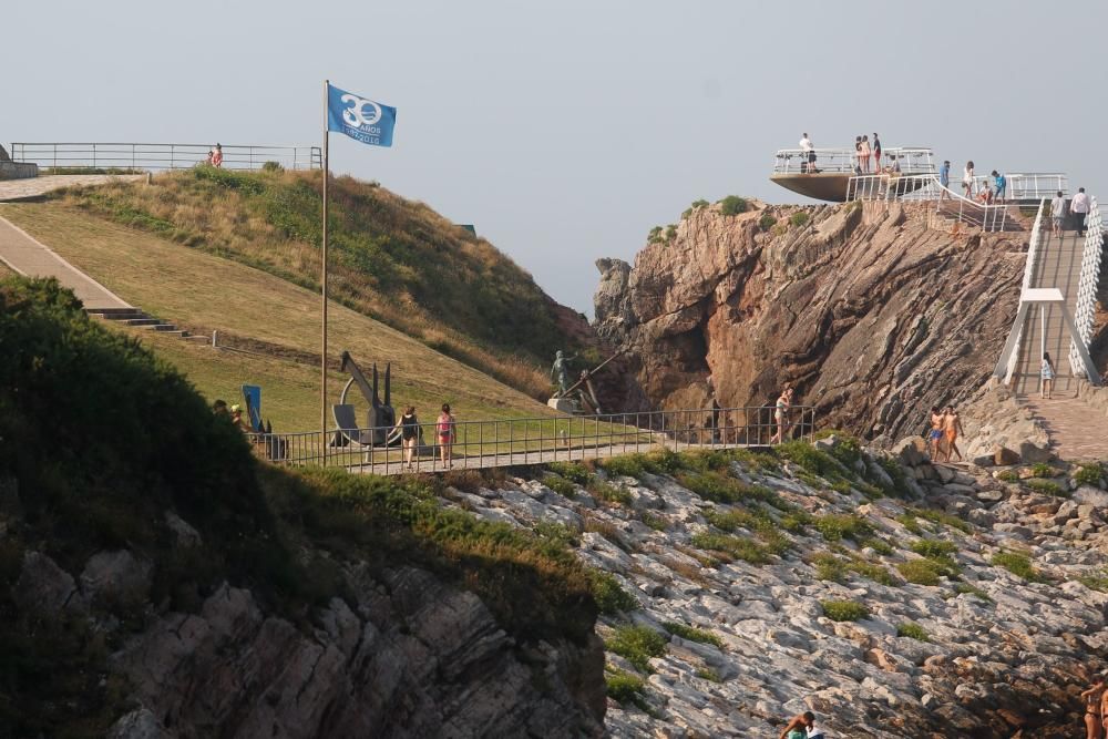 Ola de calor en Asturias