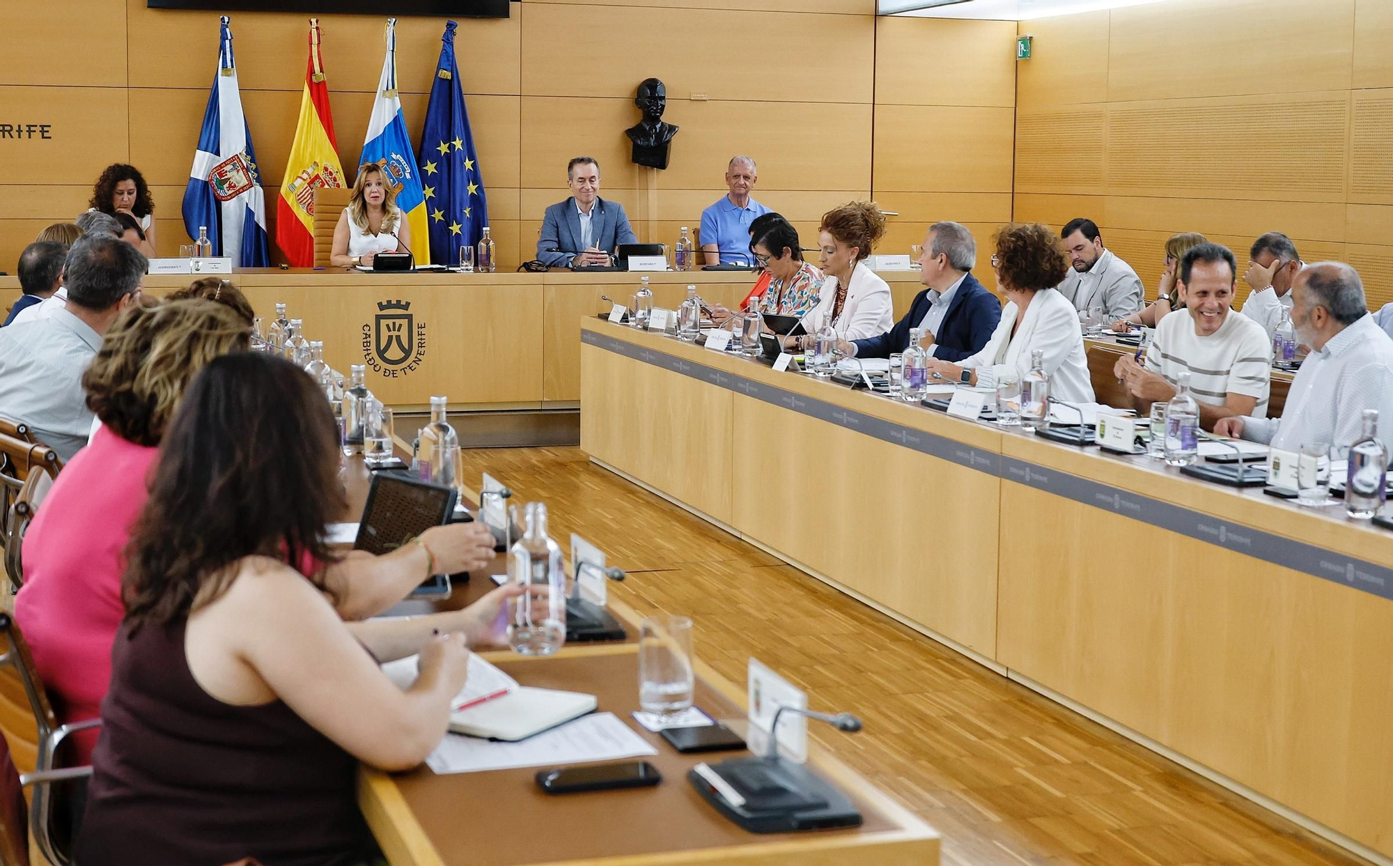 Cumbre del Cabildo de Tenerife con los municipios