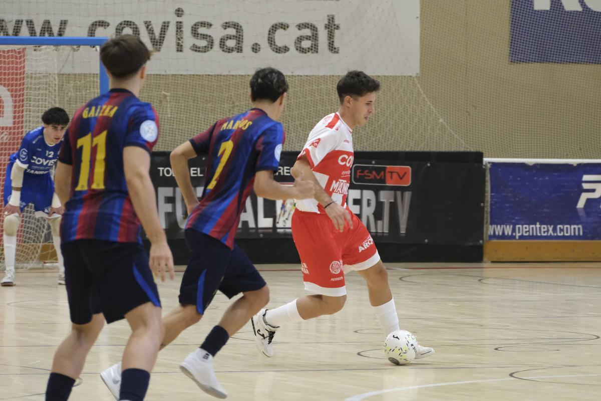 Imatges del Covisa Manresa - Barça Atlètic del Trofeu Les Codines