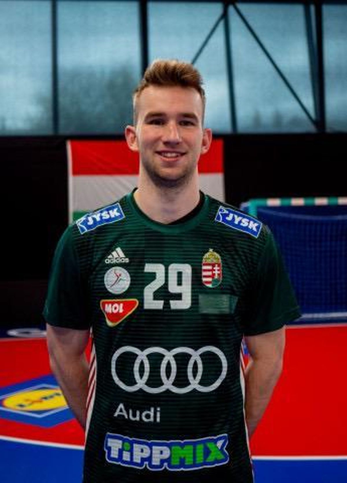 Marcell Ludman es la apuesta de futuro del Cangas en el lateral izquierdo.