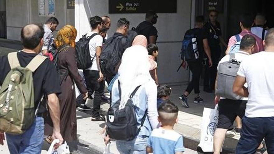 Madrid acoge a 9 refugiados sirios.