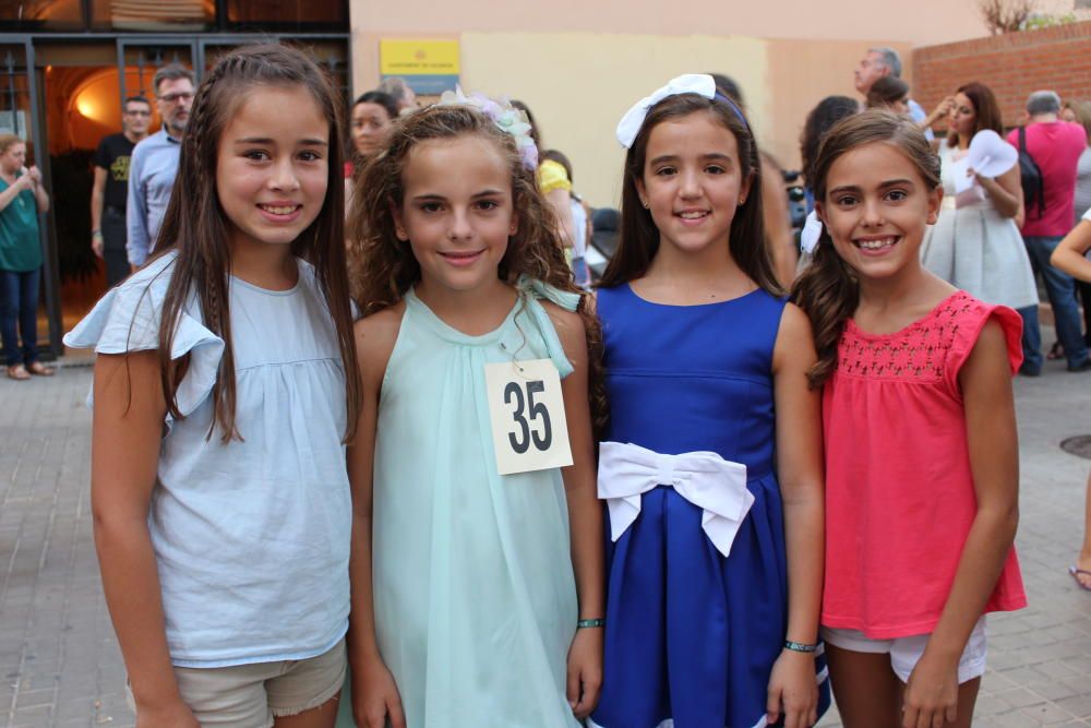 Presentación de las candidatas a falleras mayores 2018