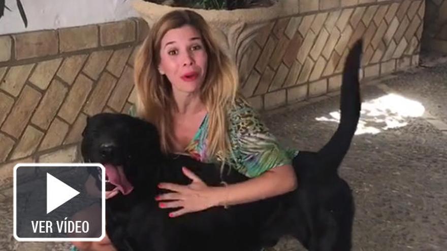 El reencuentro de Natalia con su perro, Roco